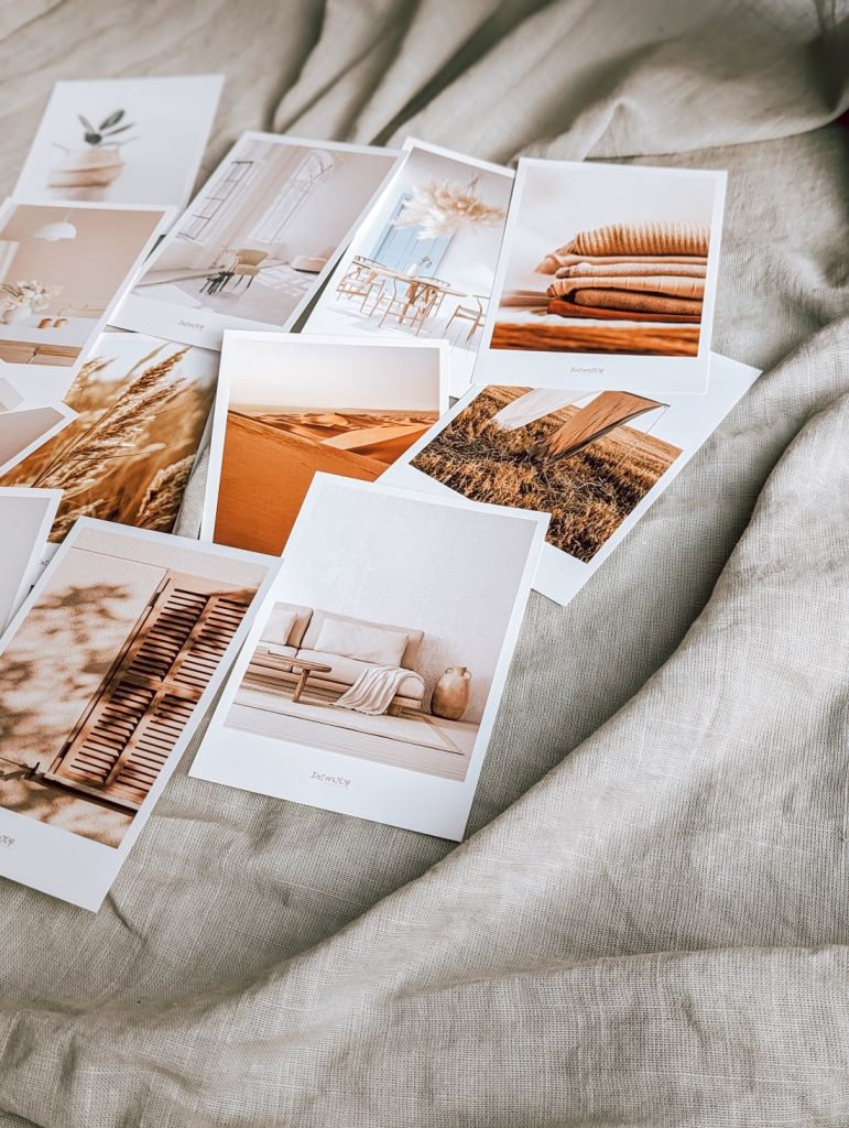 Pinterest Bilder und Möbelkatalogen.